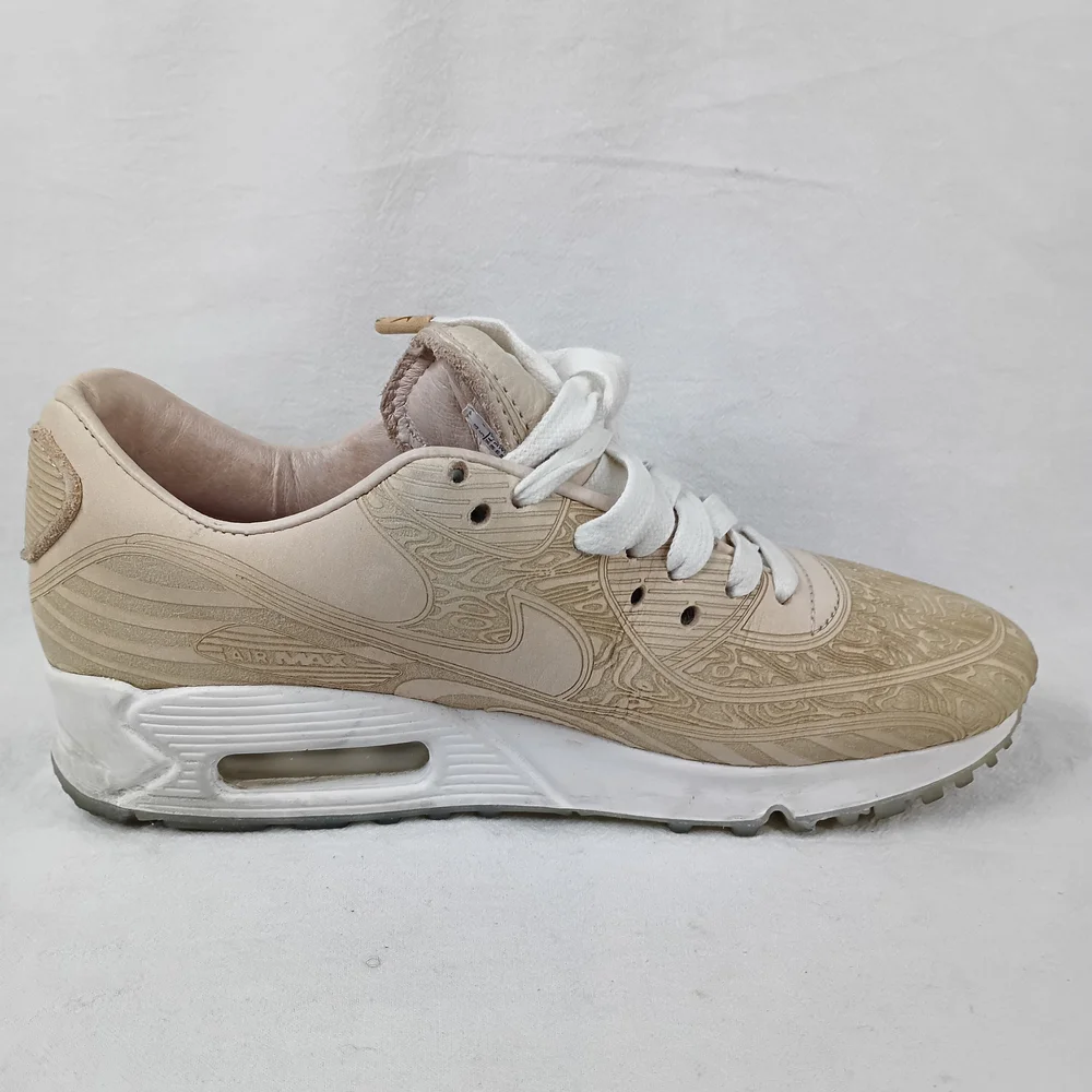 Nike Air Max 90 QS Laser Woodgrain Vachetta Tan DC7948-100 Womens 6.5 (Mens 5)